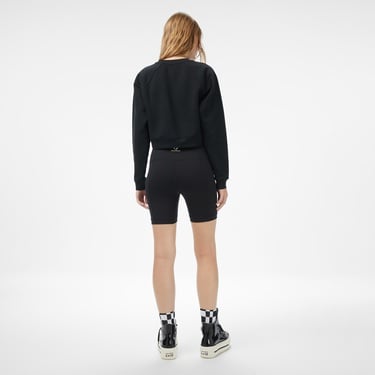  Converse Kadın Siyah Kısa Tayt