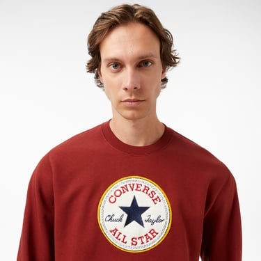  Converse Erkek Bordo Sweatshirt