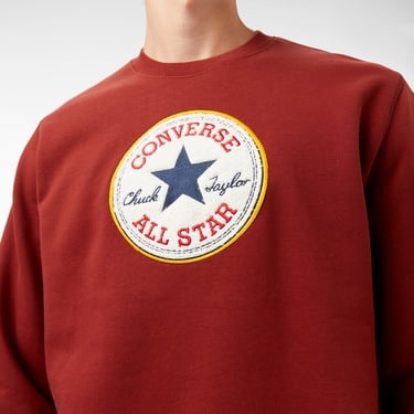  Converse Erkek Bordo Sweatshirt