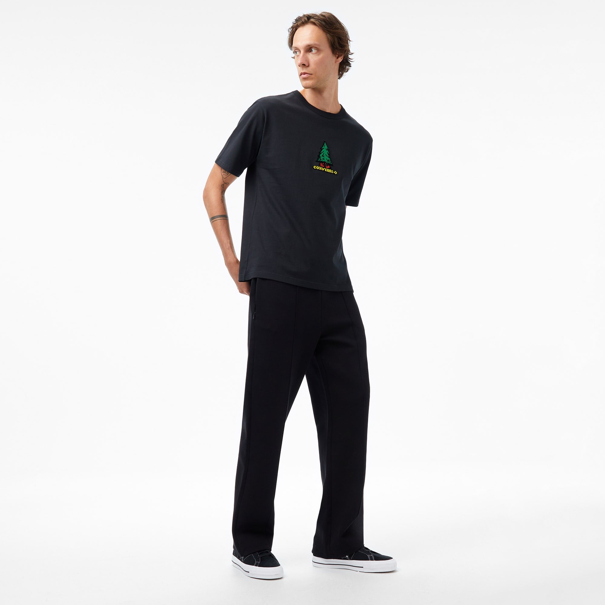 Converse Erkek Siyah Eşofman Altı