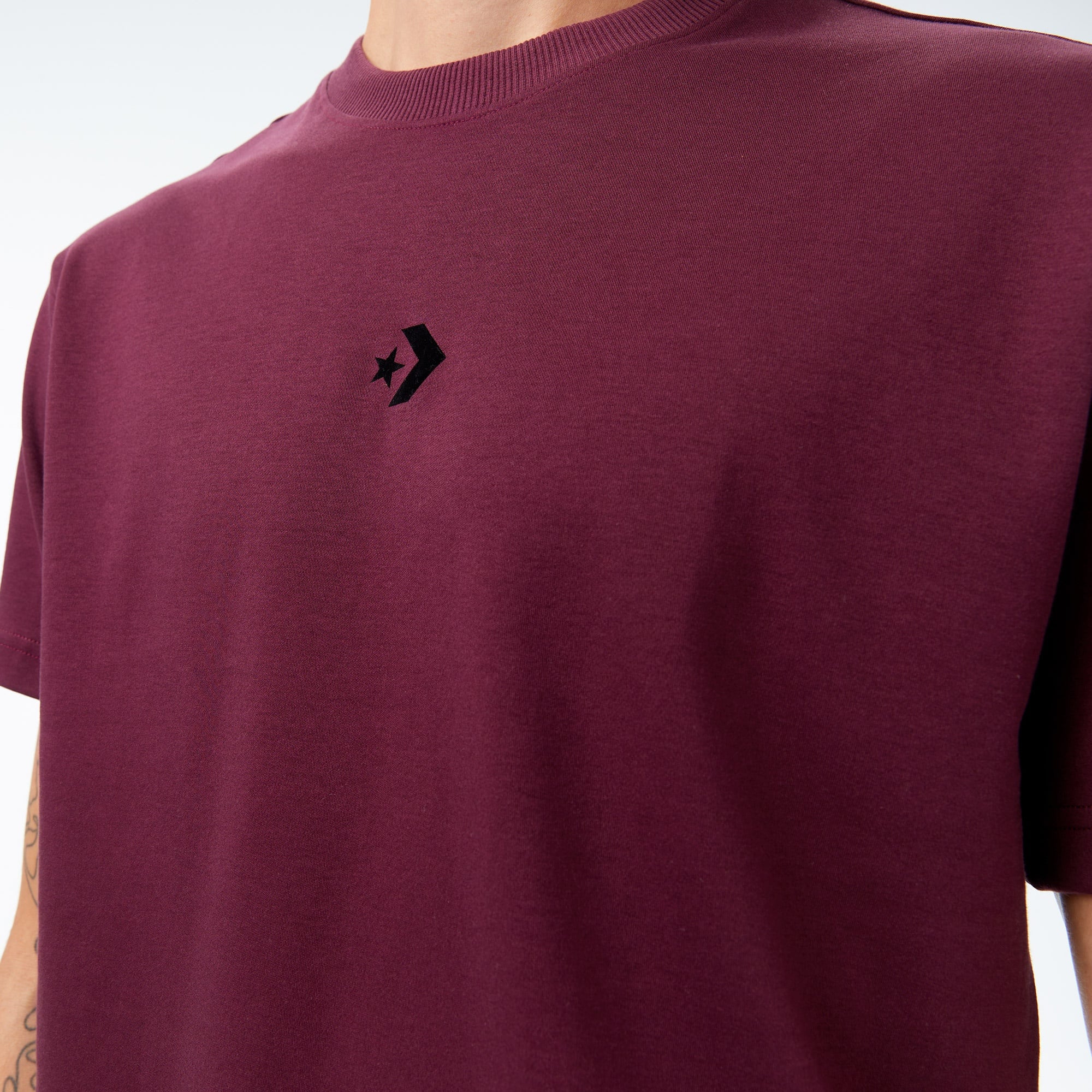 Converse Erkek Bordo T-Shirt
