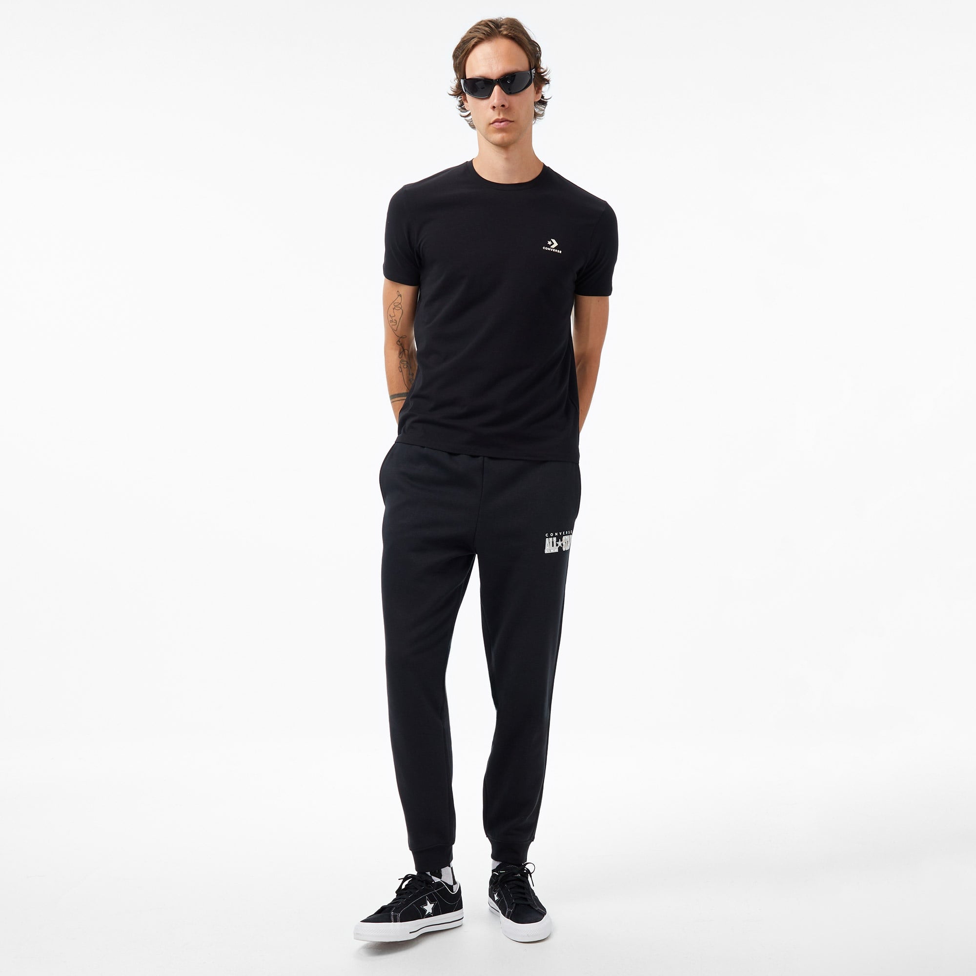 Converse Erkek Siyah T-Shirt