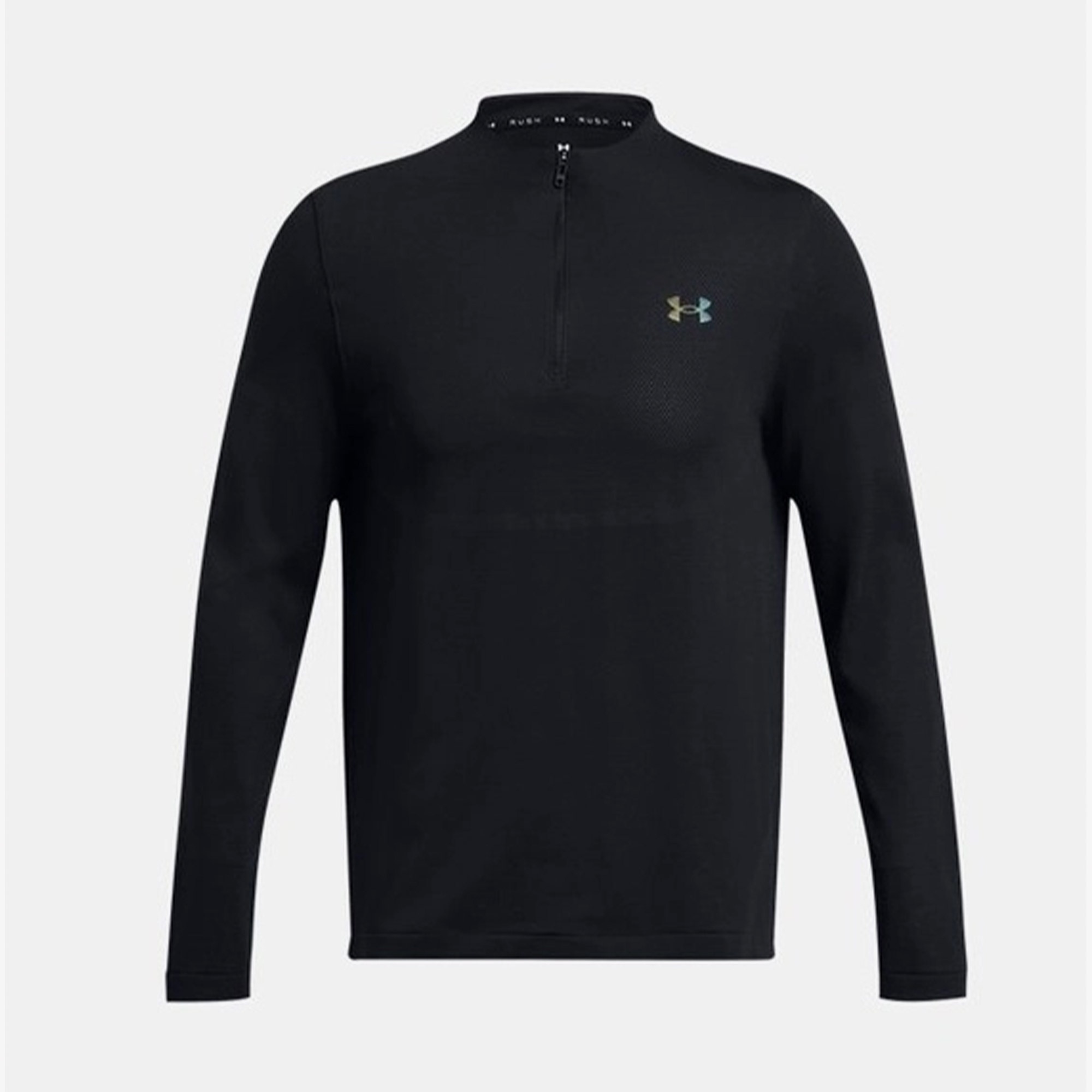 Under Armour Vanish Elite Seamless 1/4 Zp Erkek Siyah Sweatshirt