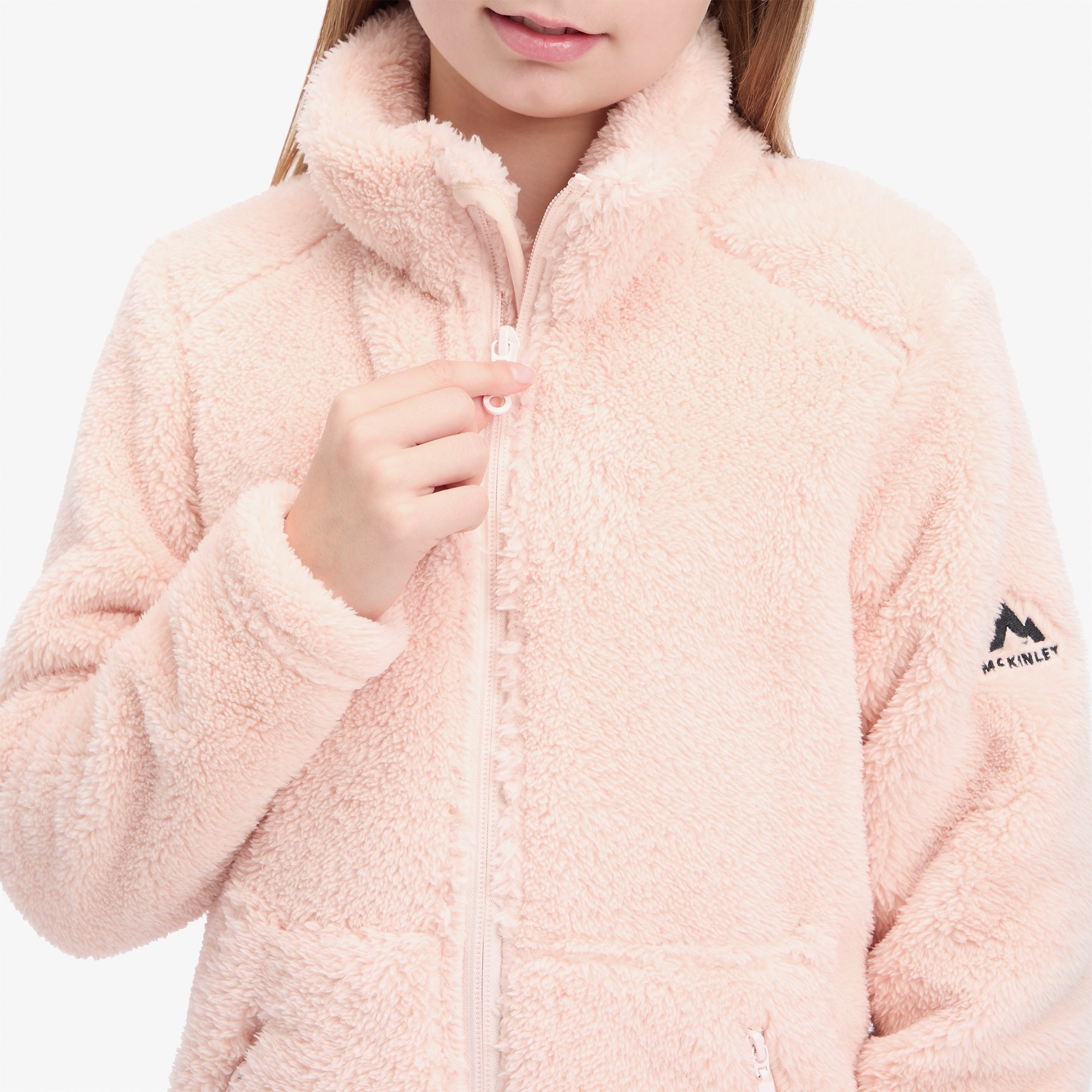 McKinley Nana Gls Çocuk Pembe Outdoor Polar