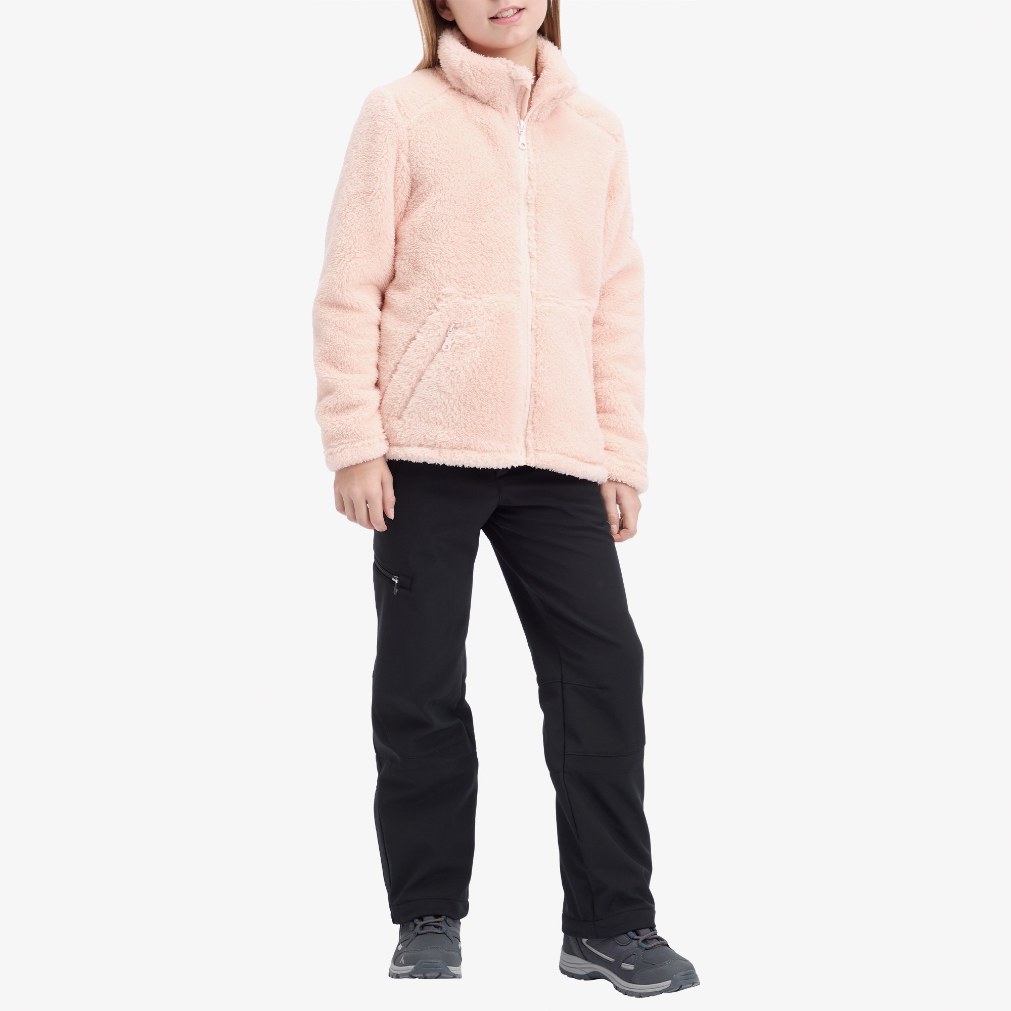 McKinley Nana Gls Çocuk Pembe Outdoor Polar