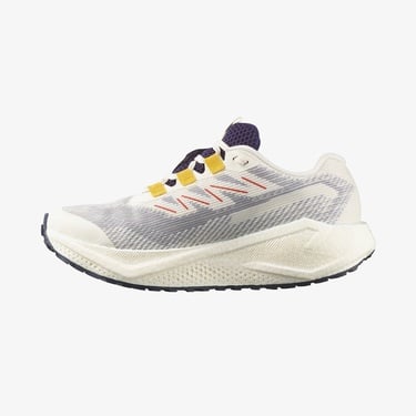  Salomon Aero Blaze 3 Grvl Kadın Krem Koşu Ayakkabısı