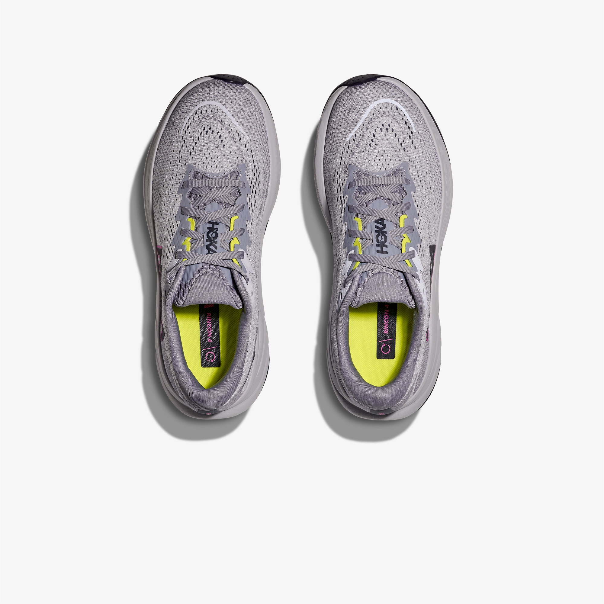 Hoka Rincon 4 Kadın Gri Koşu Ayakkabısı