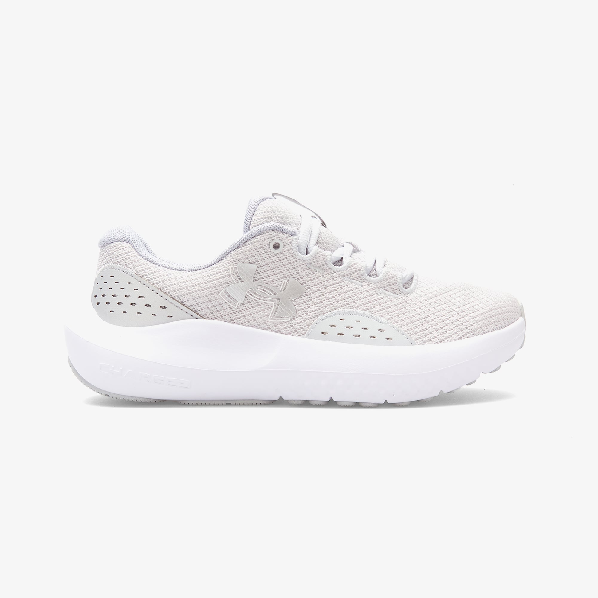  Under Armour Charged Surge 4 Kadın Gri Koşu Ayakkabısı