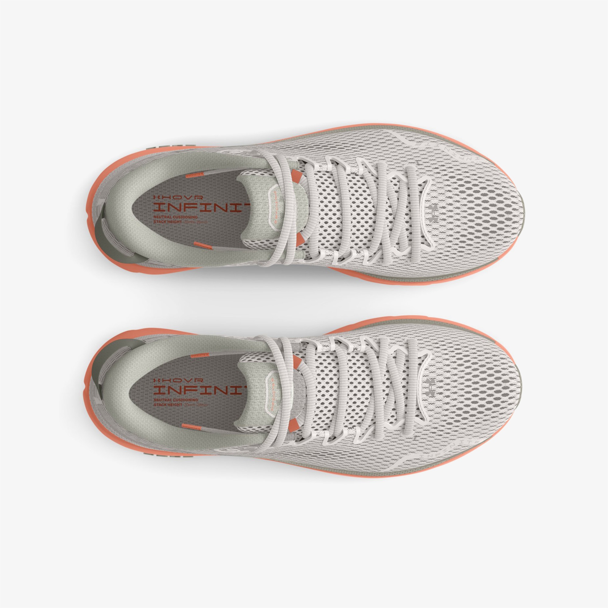 Under Armour Hovr Infinite 5 Kadın Gri Koşu Ayakkabısı