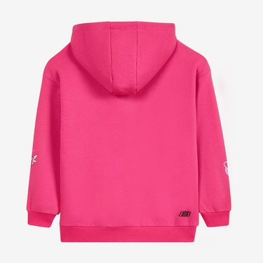  Skechers Heavy Weight Fleece Çocuk Pembe Günlük Eşofman Takımı