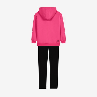  Skechers Heavy Weight Fleece Çocuk Pembe Günlük Eşofman Takımı