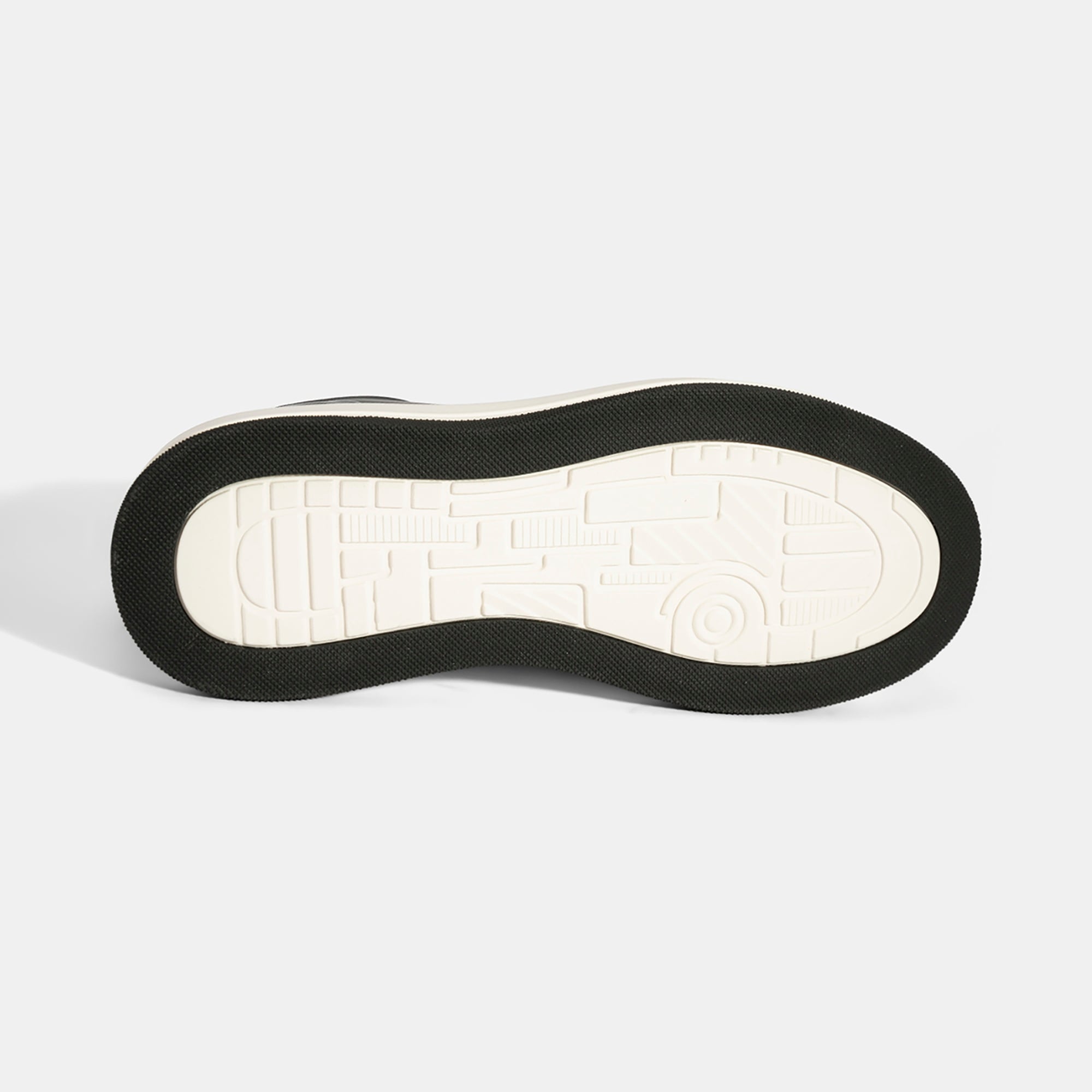 Erkek Siyah Bağcıklı Deri Spor Ayakkabı