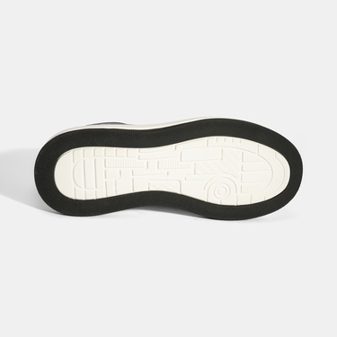  Erkek Siyah Bağcıklı Deri Spor Ayakkabı