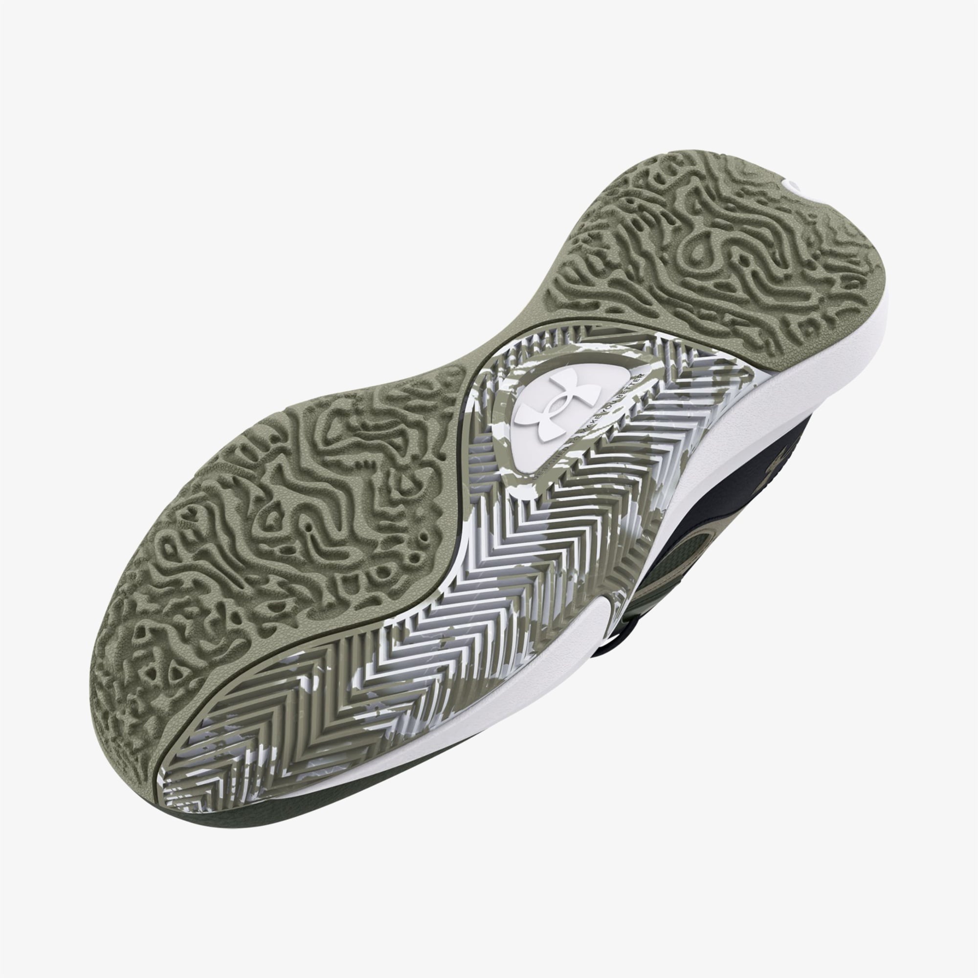 Under Armour Lockdown 6 Erkek Yeşil Basketbol Ayakkabısı