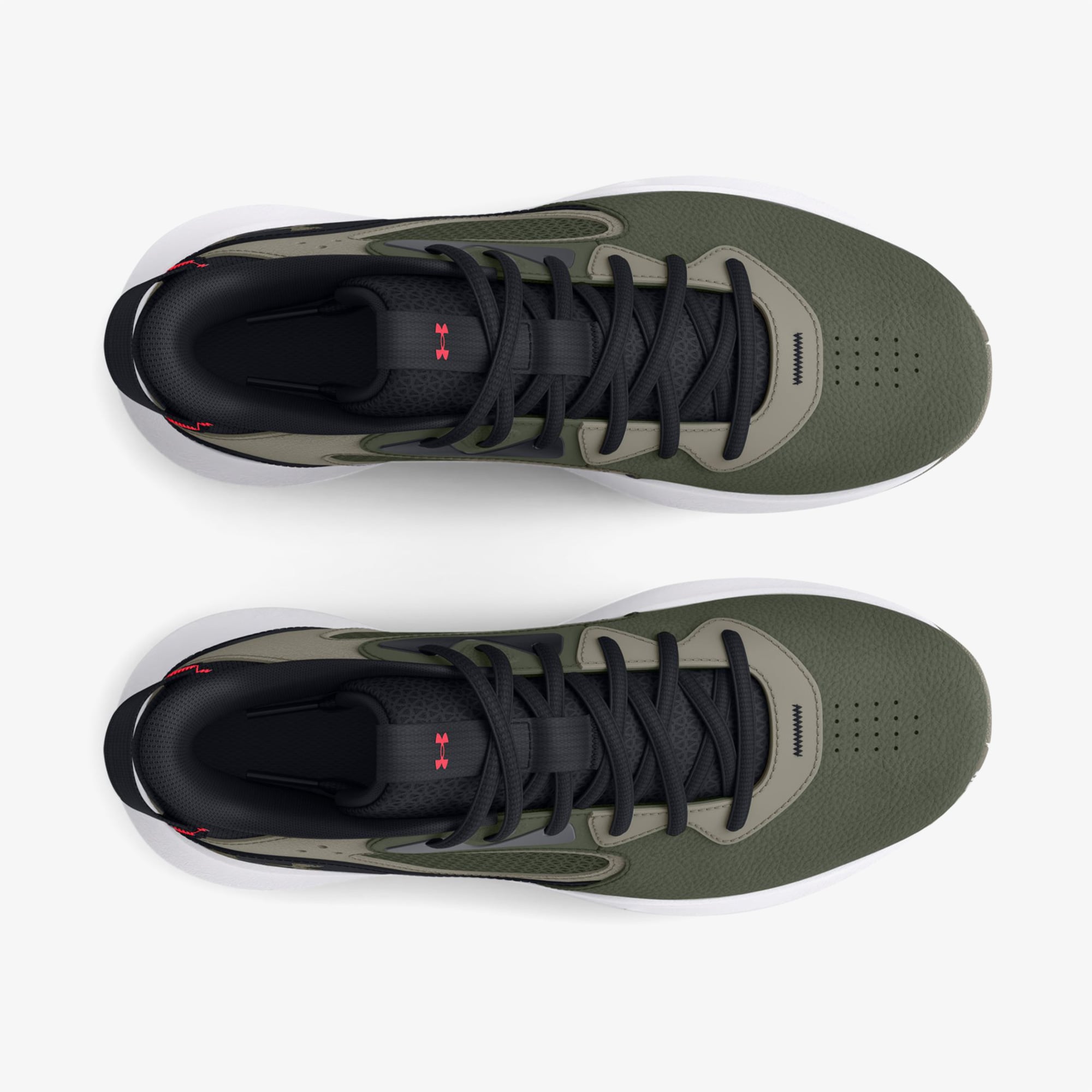 Under Armour Under Armour Lockdown 6 Erkek Yeşil Basketbol Ayakkabısı Sneaker | FashFed Yeşil - 5. görsel