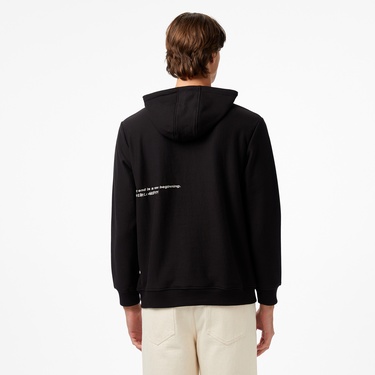  UNITED4 Erkek Siyah Hoodie