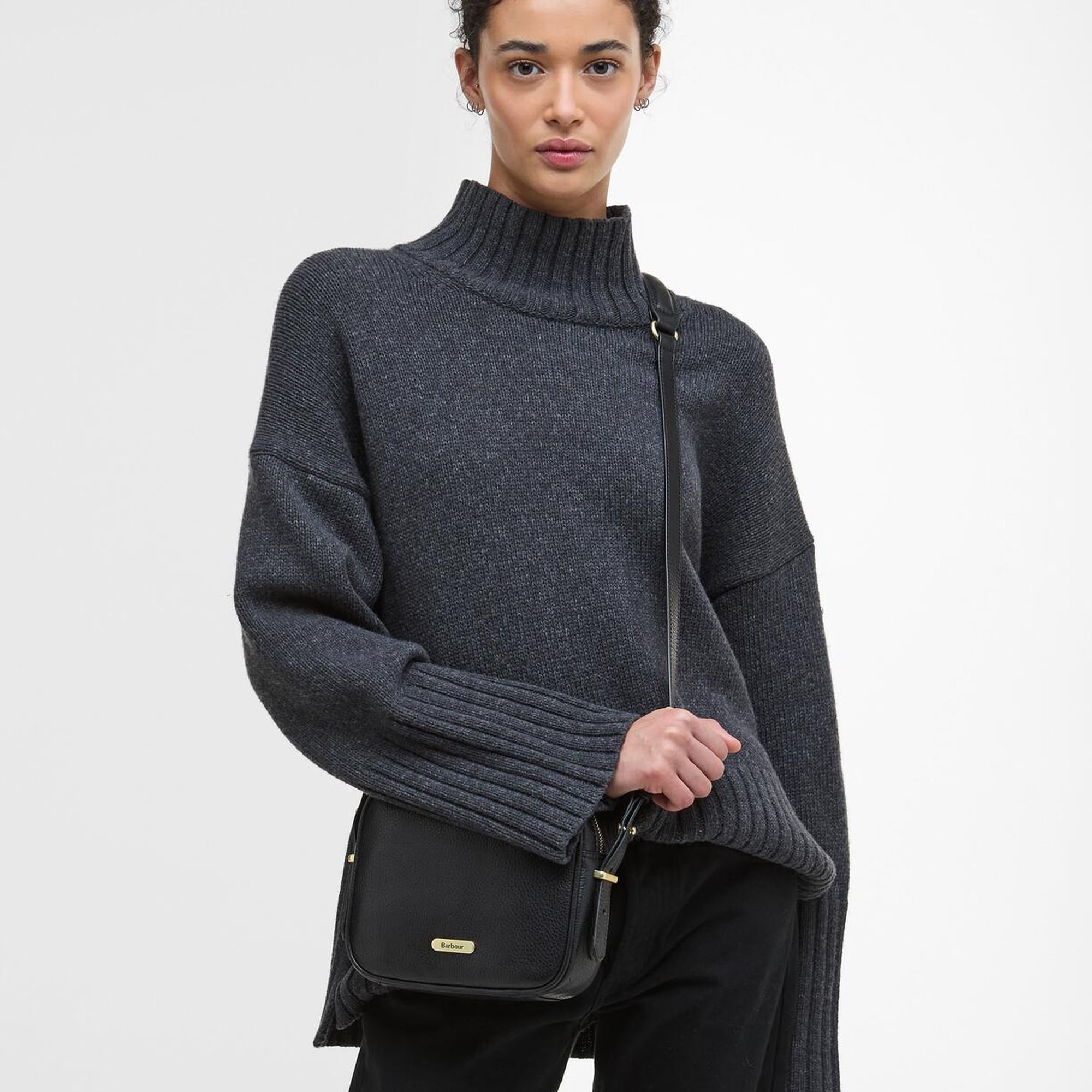 Barbour Daphne Deri Çapraz Çanta