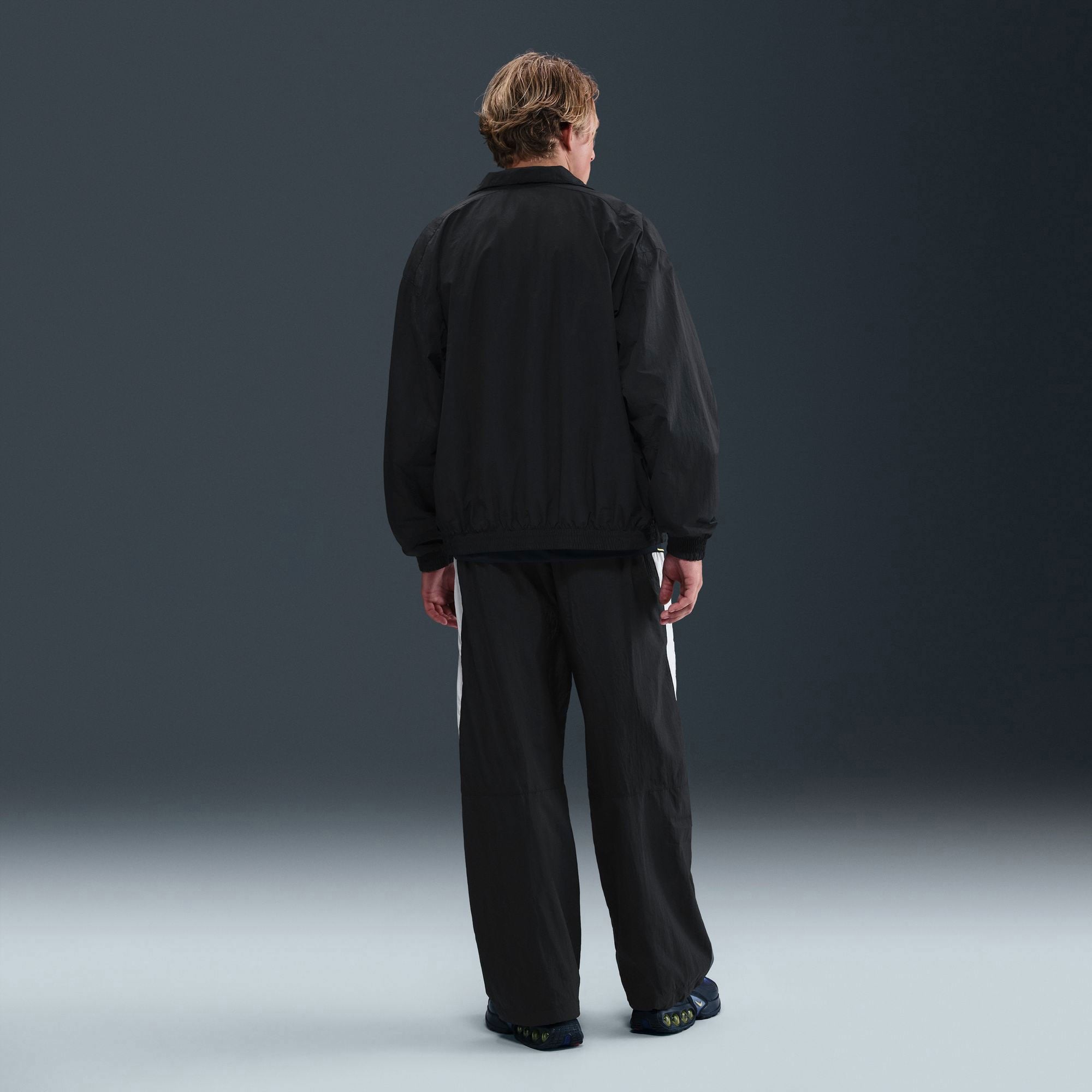 Nike Air Woven Erkek Siyah Eşofman Altı