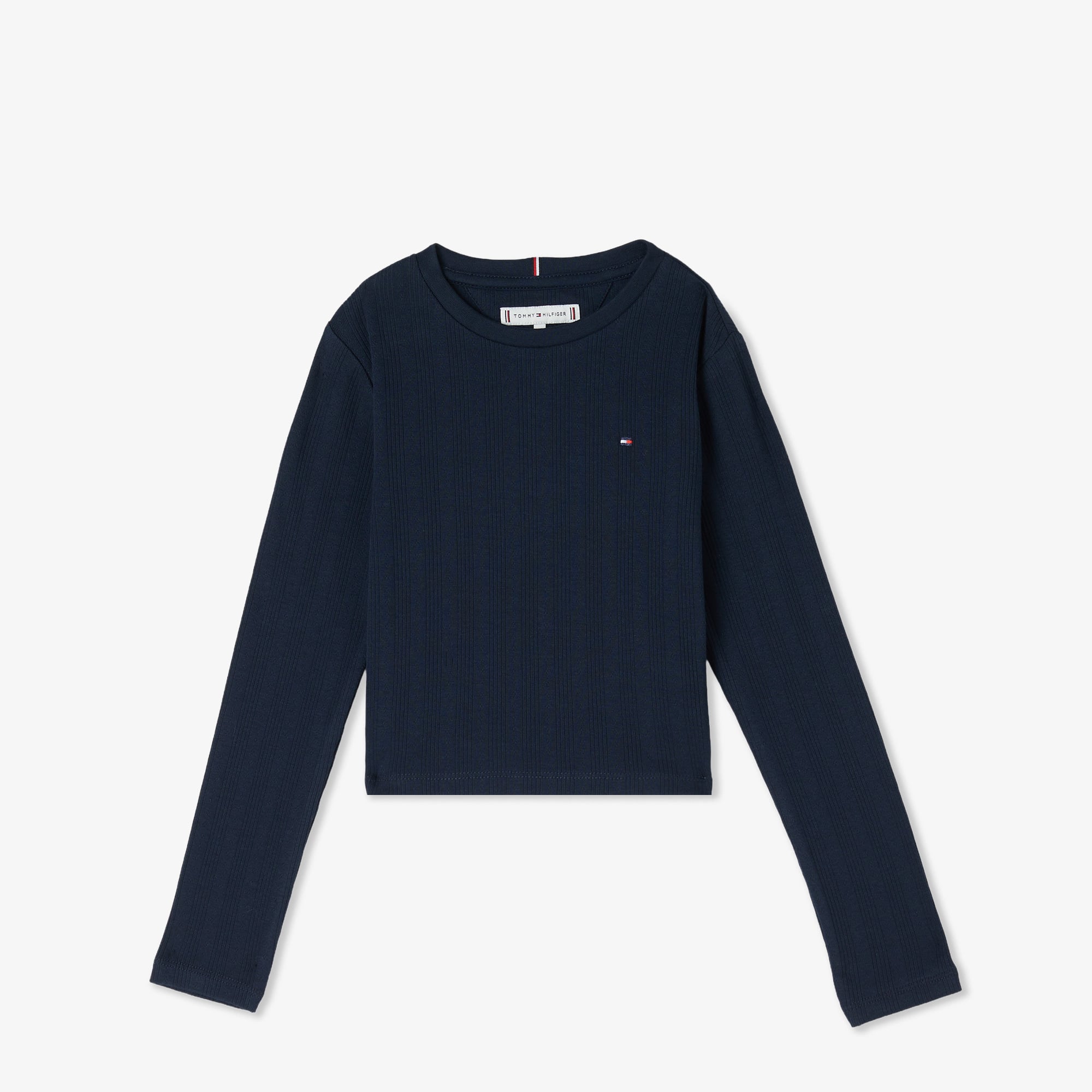  Tommy Hilfiger Pointelle Çocuk Top Lacivert Sweatshirt