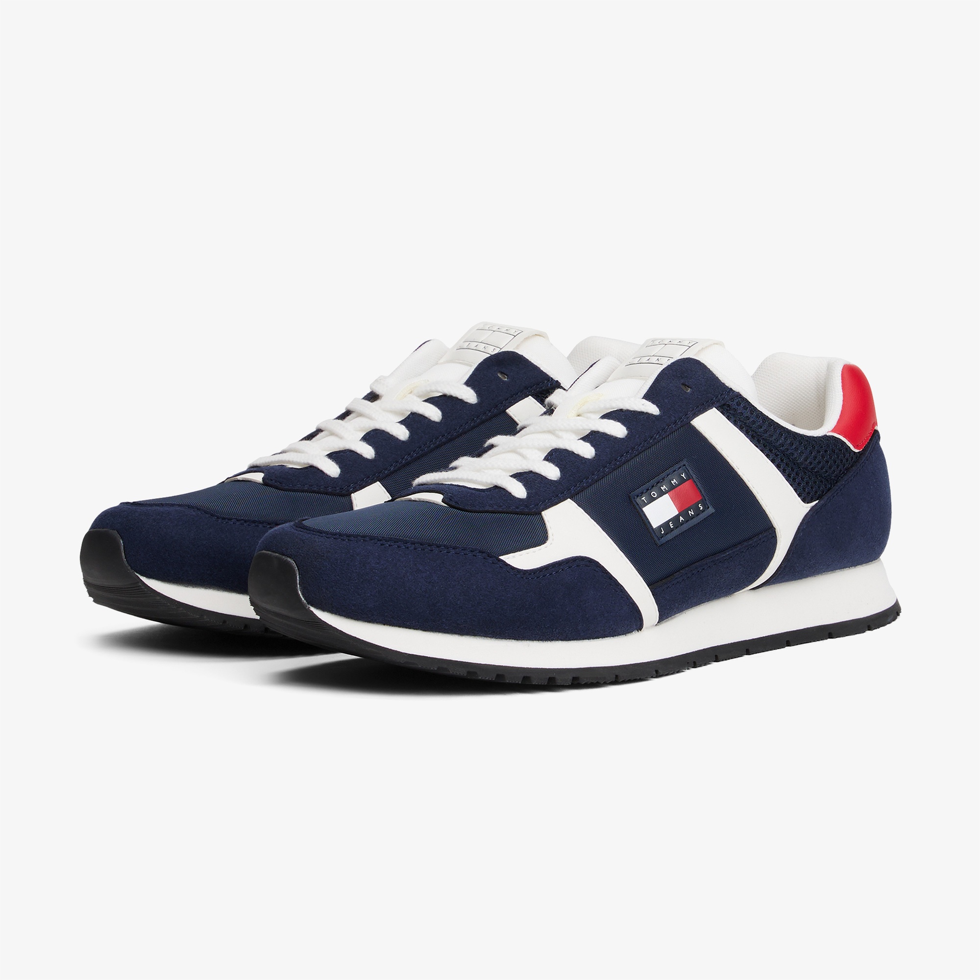 Tommy Jeans Runner Casual Erkek Mavi Sneaker