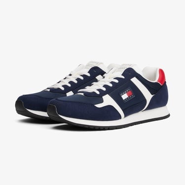  Tommy Jeans Runner Casual Erkek Mavi Sneaker