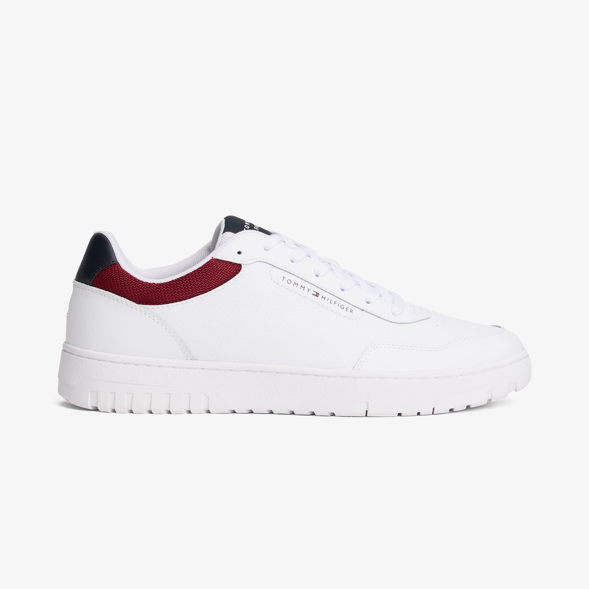  Tommy Hilfiger Basket Core Erkek Beyaz Sneaker