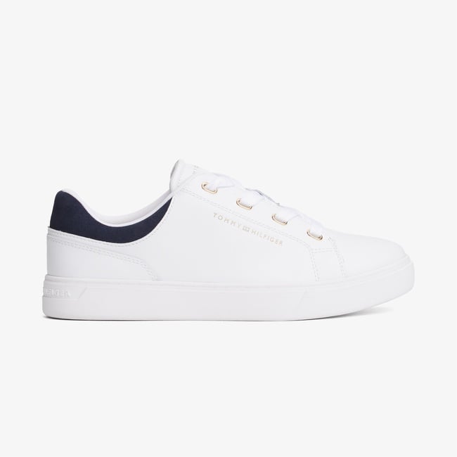  Tommy Hilfiger Casual Cupsole Kadın Beyaz Sneaker