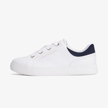  Tommy Hilfiger Casual Cupsole Kadın Beyaz Sneaker