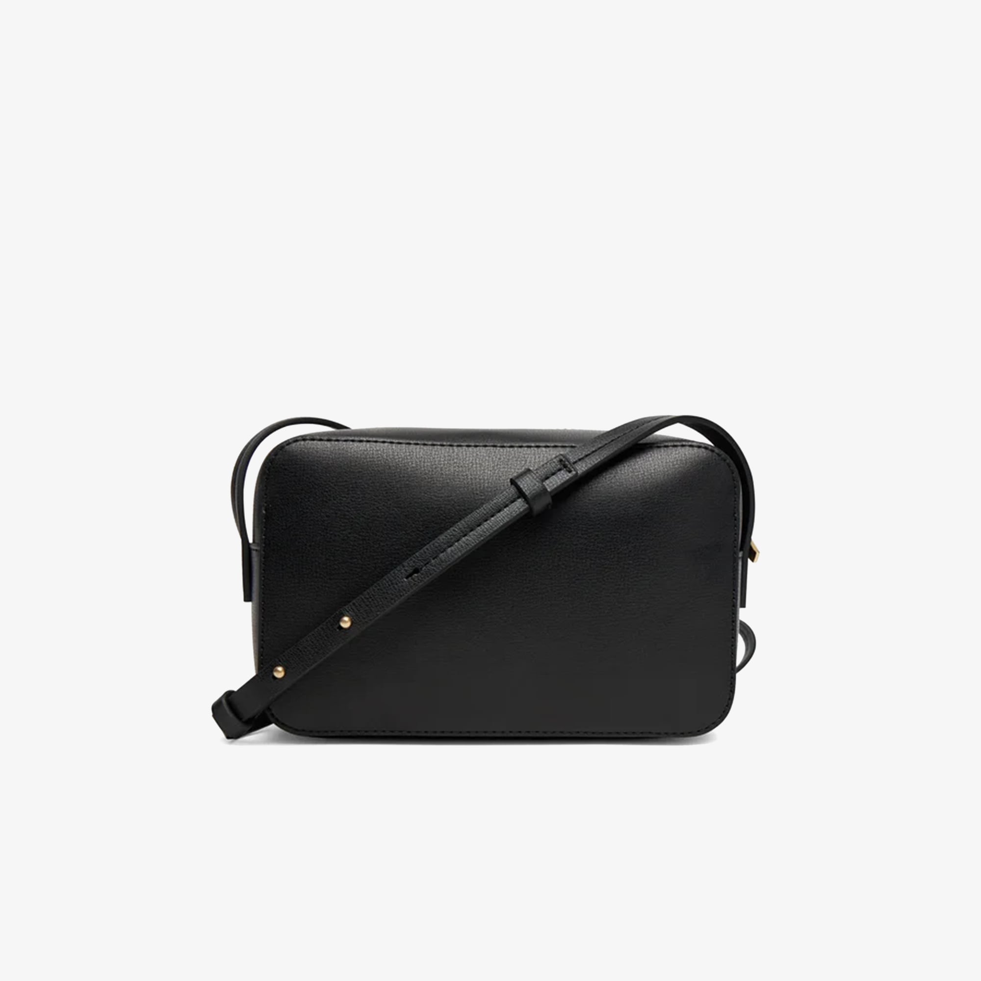 Calvin Klein Foil Logo Elongated Camera Kadın Siyah El Çantası