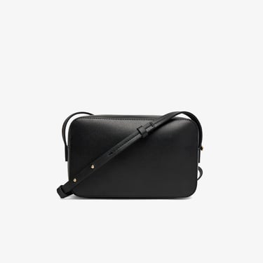  Calvin Klein Foil Logo Elongated Camera Kadın Siyah El Çantası