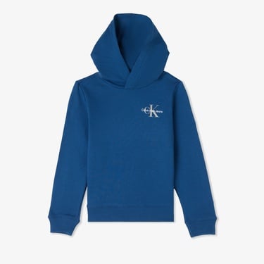  Calvin Klein Small Monogram Çocuk Mavi Sweatshirt