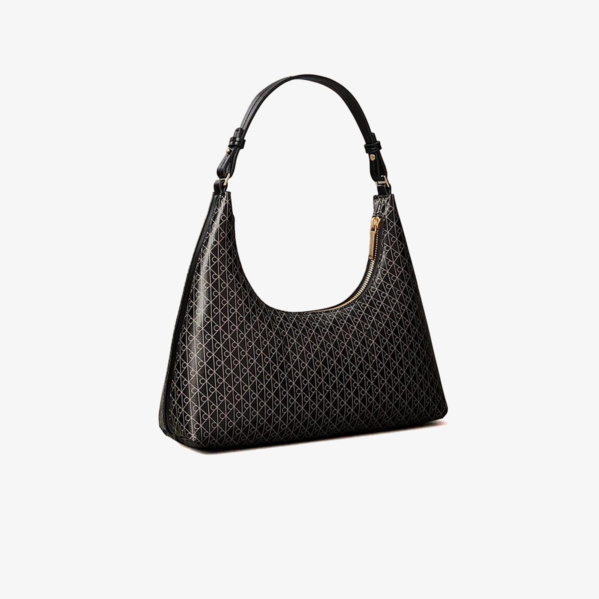 Calvin Klein Emblem Kadın Siyah Omuz Çantası