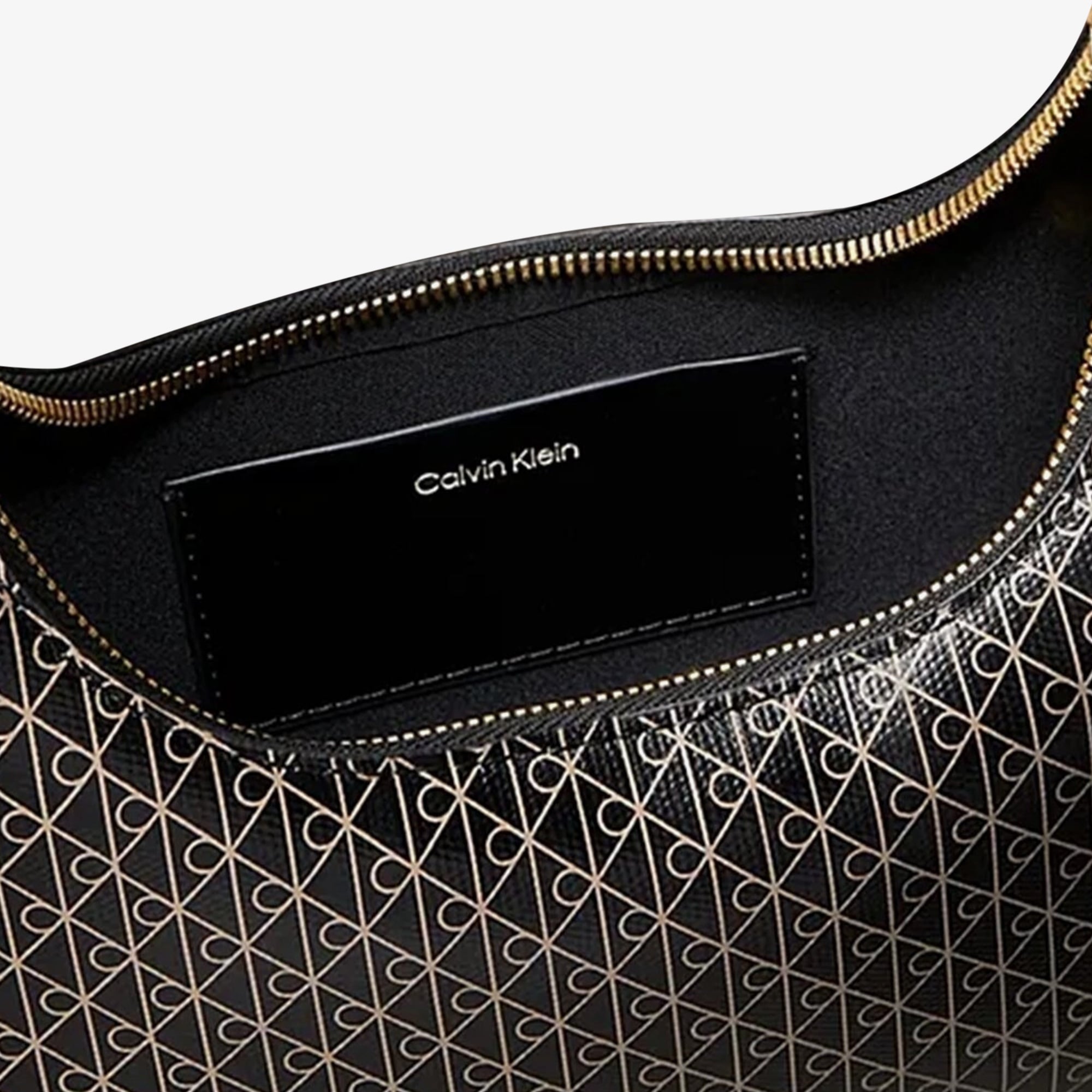 Calvin Klein Emblem Kadın Siyah Omuz Çantası
