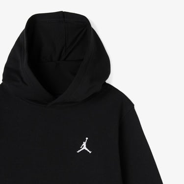  Jordan Brooklyn Çocuk Siyah Kapüşonlu Sweatshirt