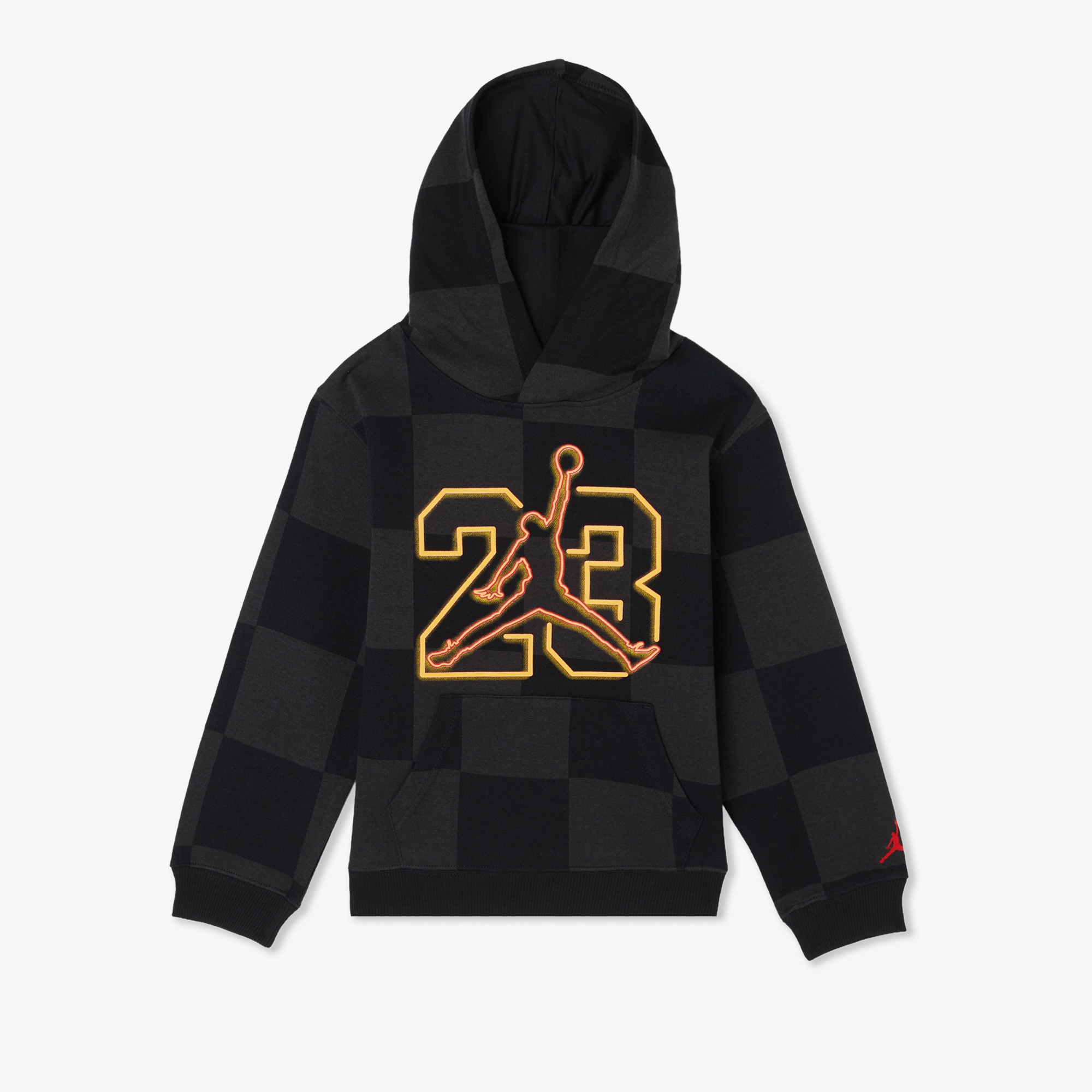 Jordan Deep Dish Çocuk Siyah Kapüşonlu Sweatshirt