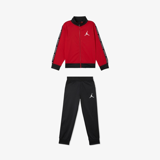  Jordan Air Tricot Çocuk Kırmızı Eşofman Takımı