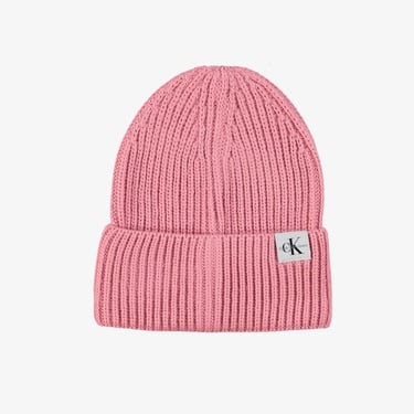  Calvin Klein Monogram Rib Çocuk Pembe Bere