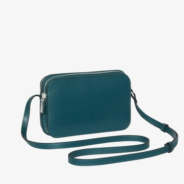  Calvin Klein Foil Logo Elongated Camera Kadın Yeşil El Çantası