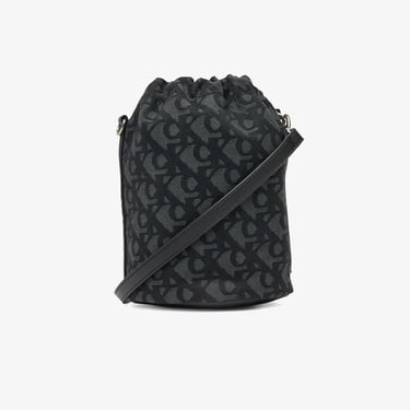  Calvin Klein Monogram Bucket Kadın Siyah El Çantası