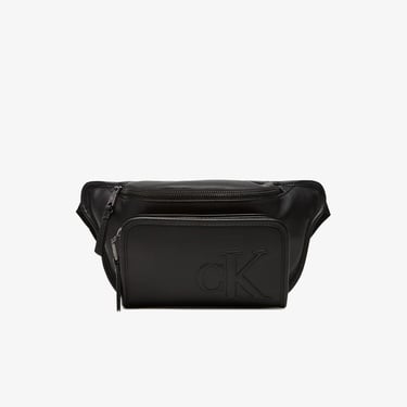  Calvin Klein Sculpted Impression Erkek Siyah Bel Çantası