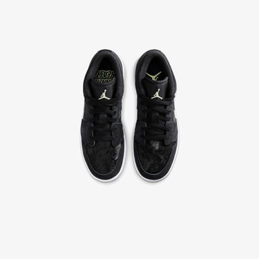  Jordan Air 1 Low Genç Çocuk Siyah Spor Ayakkabı