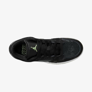  Jordan Air 1 Low Genç Çocuk Siyah Spor Ayakkabı