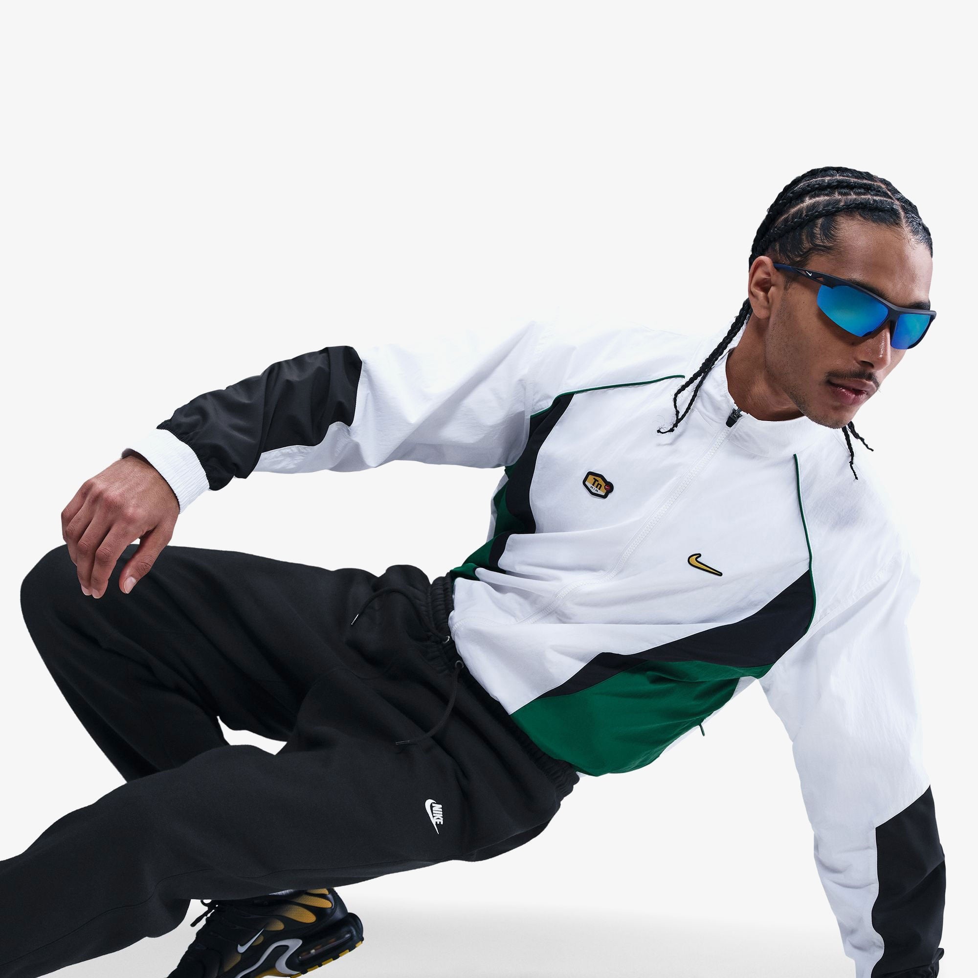 Nike Club Cuffed Brushed Erkek Siyah Eşofman Altı