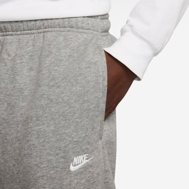  Nike Club Cuffed Brushed Erkek Gri Eşofman Altı