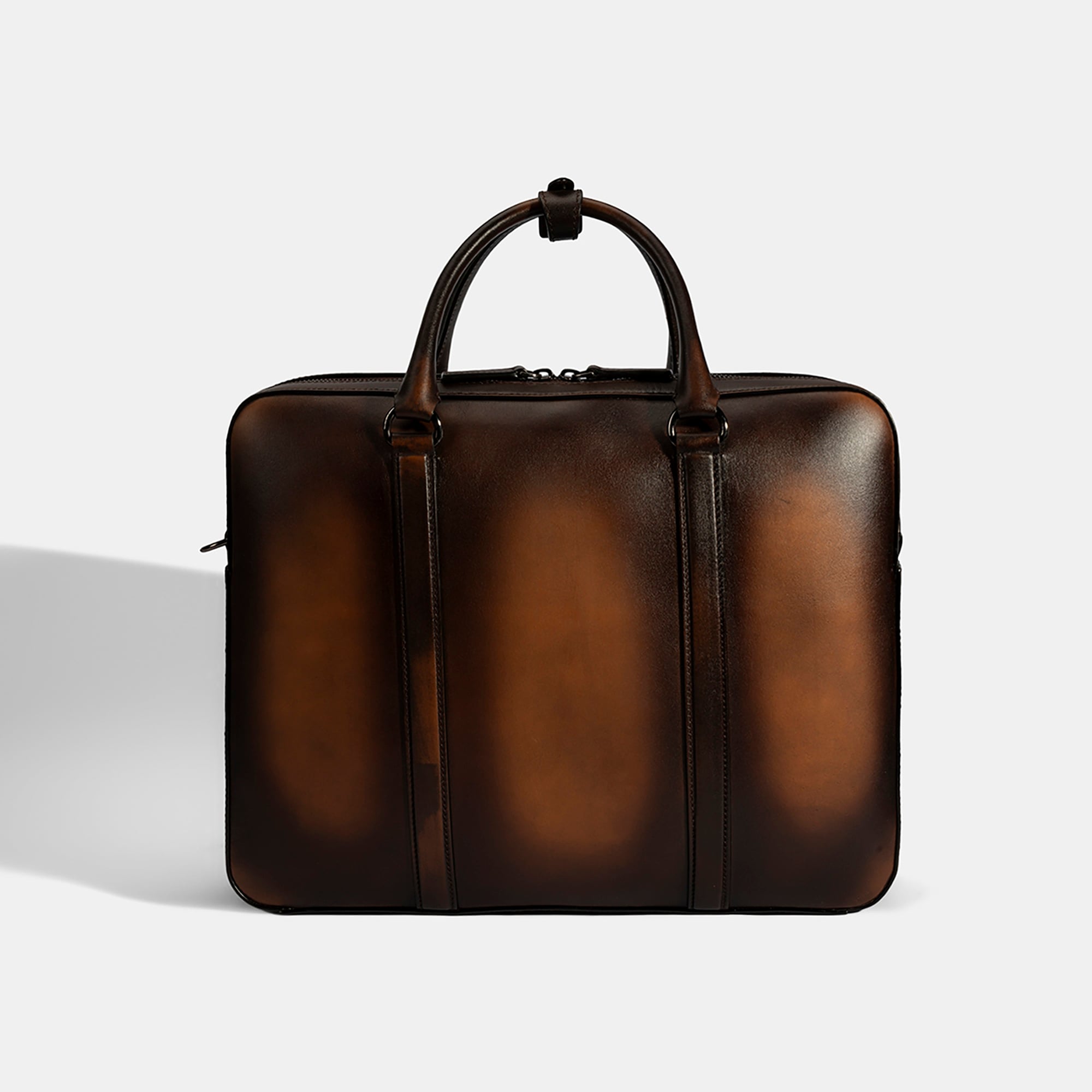 Erkek Kahve Deri Evrak Çantası