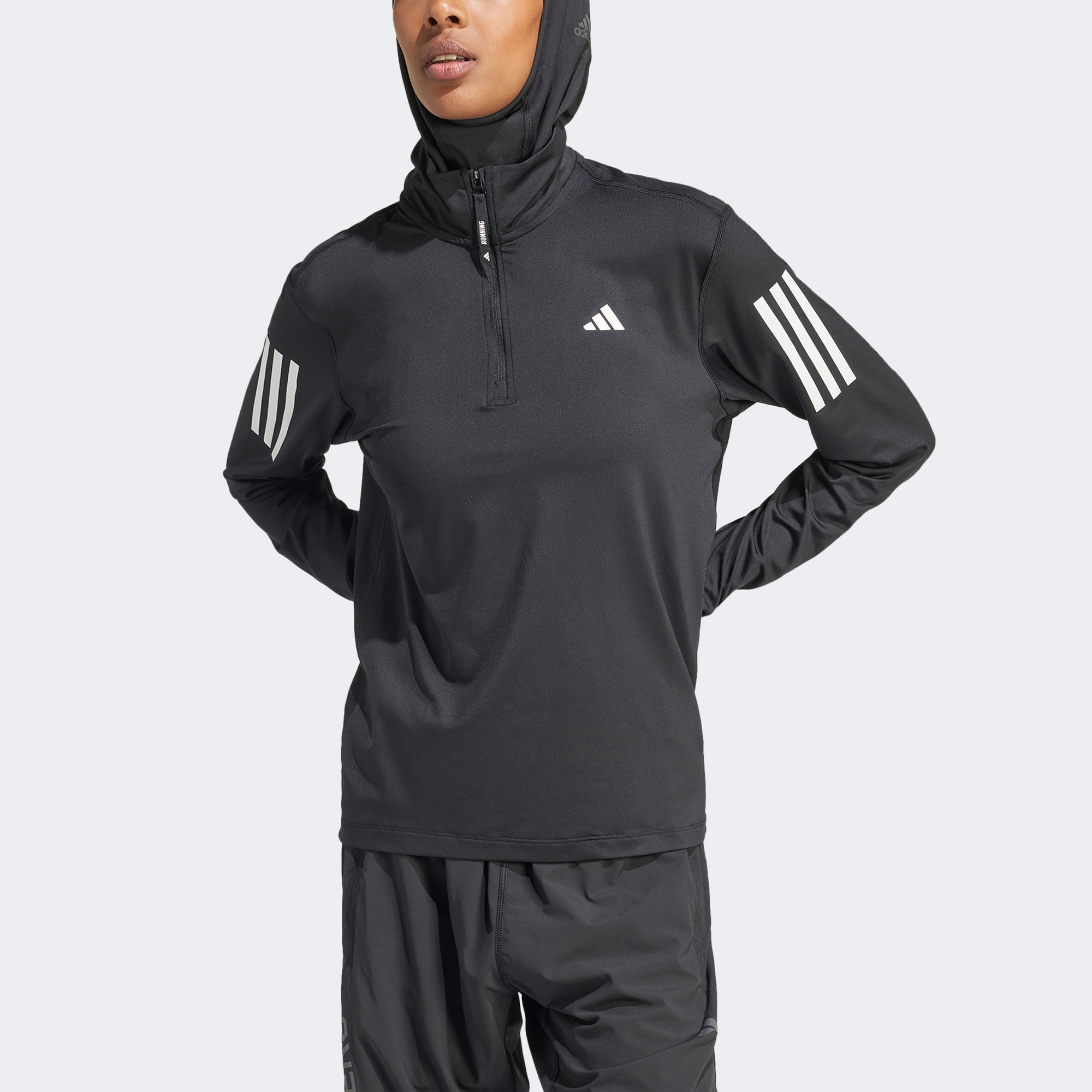 adidas Otr B Hzip Kadın Siyah Günlük Sweatshirt