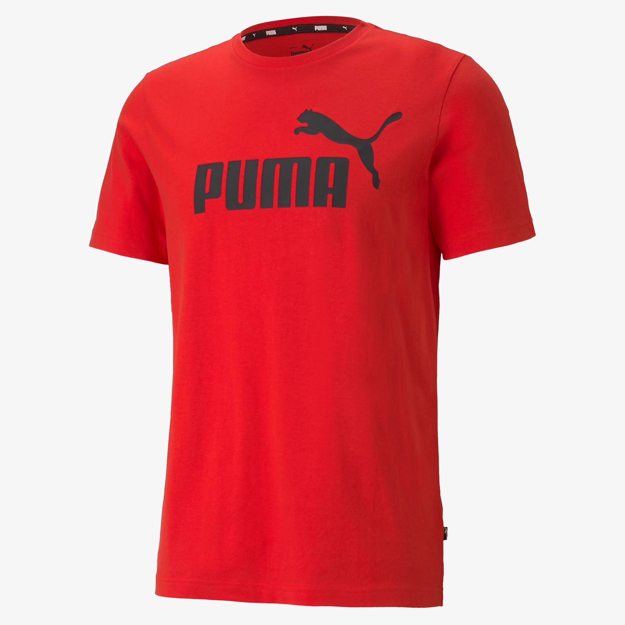 Puma Essential Erkek Kırmızı Günlük T-Shirt