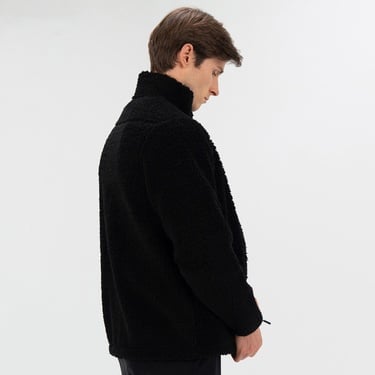  Everlast Winter Essentials Full Zip Sherpa Erkek Siyah Sweatshirt