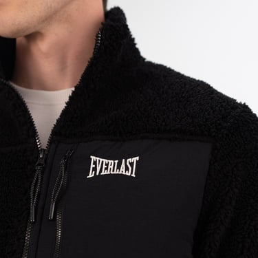  Everlast Winter Essentials Full Zip Sherpa Erkek Siyah Sweatshirt