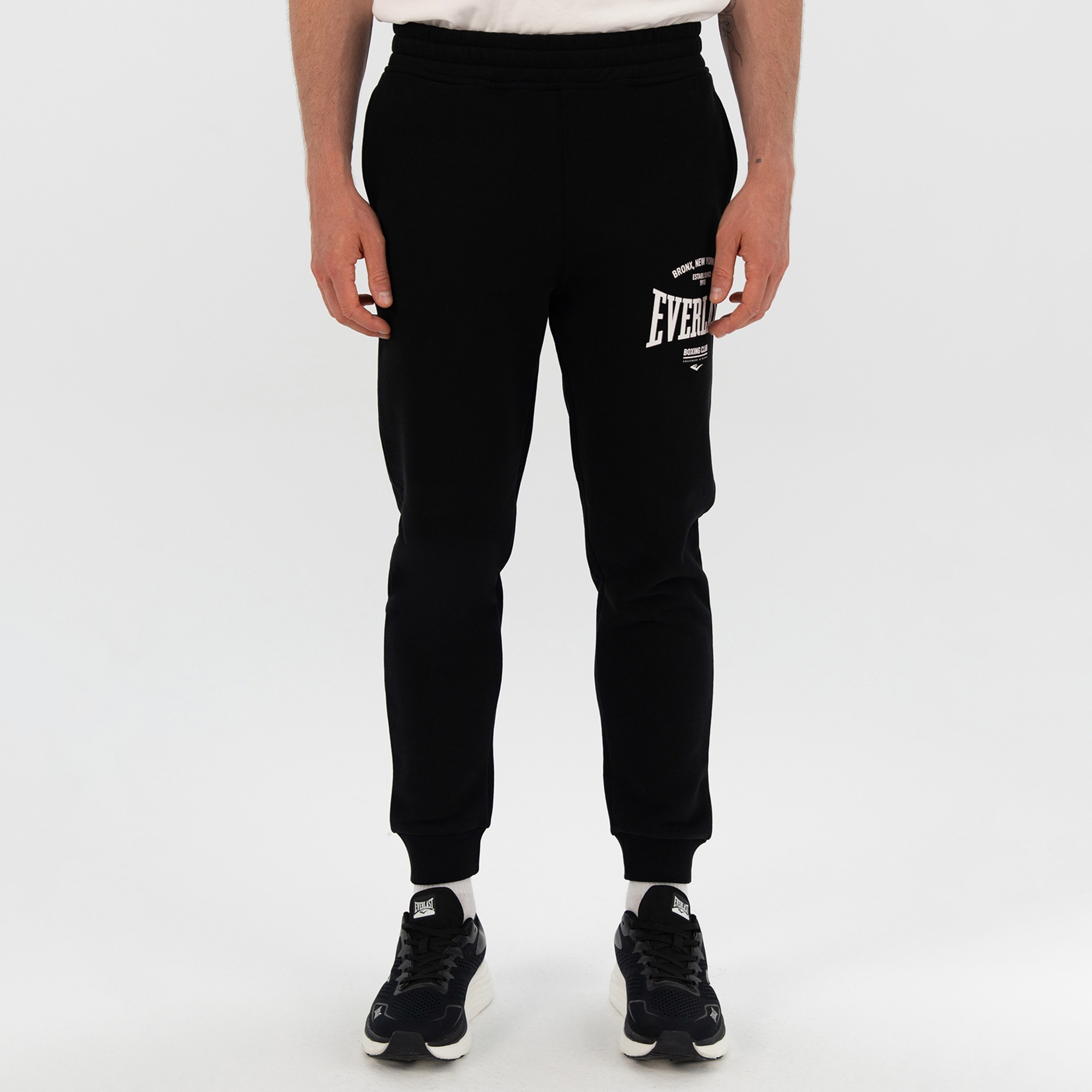 Everlast Bronx NYC Regular Erkek Siyah Eşofman Altı